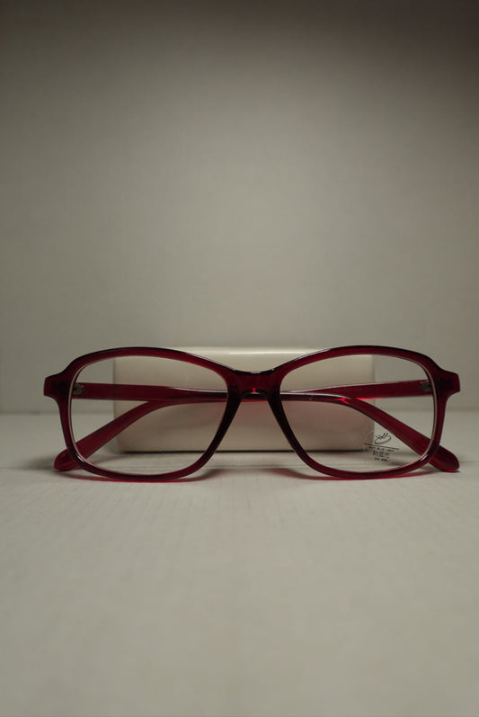 Price: $16.97 CAD (Tax Included) | Free Shipping on Canadian Orders

Make a statement with Maggie. These clear red frames are playful, bold, and ready to elevate any look. Whether you're beach-bound or brunch-ready, Maggie brings the heat.